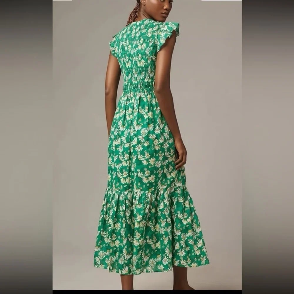 By Anthropologie The Peregrine Midi Dress NWT - Picture 2 of 4